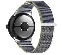 GIOPUEY Cinturini Compatibile con Google Pixel Watch 4 45mm, Cinturino in Morbido Nylon Intrecciato [Unisex] [Traspirante] - F