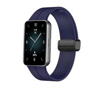 GIOPUEY Cinturini Compatibile con Honor Band 9, Morbido Silicone Cinturino [Resistente all'Usura] [Traspirante] - Dark Blue