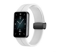 GIOPUEY Cinturini Compatibile con Honor Band 9, Morbido Silicone Cinturino [Resistente all'Usura] [Traspirante] - White