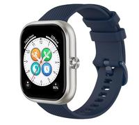 GIOPUEY Cinturini Compatibile con Honor Choice Haylou Watch, Morbido Silicone Cinturino [Resistente all'Usura] [Traspirante] - Dark Blue