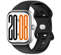 GIOPUEY Cinturini Compatibile con Honor Choice INFOWEAR Watch 2 PRO, Morbido Silicone Cinturino [Resistente all'Usura] [Traspirante] - Black