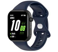 GIOPUEY Cinturini Compatibile con HONOR Choice Watch 2i, Morbido silicone Cinturino [Resistente All'usura] [Traspirante] - midnight blue
