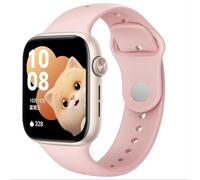 GIOPUEY Cinturini Compatibile con Honor Watch 5, Morbido Silicone Cinturino [Resistente all'Usura] [Traspirante] - Pink