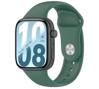 GIOPUEY Cinturini Compatibile con Honor Watch X5i, Morbido Silicone Cinturino [Resistente all'Usura] [Traspirante] - Army Green