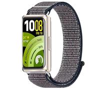 GIOPUEY Cinturini Compatibile con Huawei Band 11 PRO/Huawei Band 11, Cinturino in Morbido Nylon Intrecciato [Unisex] [Traspirante] - Darkblue