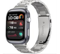 GIOPUEY Cinturini Compatibile con Huawei Watch D2, Acciaio Inossidabile Cinturino [Resistente all'Usura] - Silver