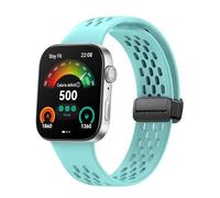 GIOPUEY Cinturini Compatibile con Huawei Watch Fit 3/4/4 Pro, Morbido silicone Cinturino [Resistente All'usura] [Traspirante] - teal green