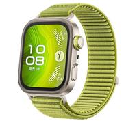 GIOPUEY Cinturini Compatibile con Huawei Watch Fit 5/5 Pro, Cinturino in morbido nylon intrecciato [unisex] [Traspirante] - Green