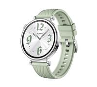GIOPUEY Cinturini Compatibile con Huawei Watch GT4 41mm, Morbido Silicone Cinturino [Resistente all'Usura] [Traspirante] - Matcha Green