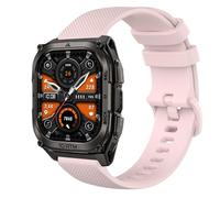 GIOPUEY Cinturini Compatibile con KOSPET Tank M4, Morbido silicone Cinturino [Resistente All'usura] [Traspirante] - Pink