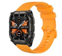 GIOPUEY Cinturini Compatibile con KOSPET Tank M4, Morbido silicone Cinturino [Resistente All'usura] [Traspirante] - Yellow