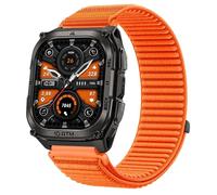 GIOPUEY Cinturini Compatibile con KOSPET Tank M4, Nylon Traspirante Sport Loop Cinturino in Morbido Nylon Intrecciato Strap Band - Orange