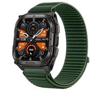GIOPUEY Cinturini Compatibile con KOSPET Tank M4, Nylon Traspirante Sport Loop Cinturino in Morbido Nylon Intrecciato Strap Band - DarkGreen