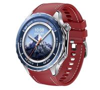 GIOPUEY Cinturini Compatibile con OnePlus Watch 3/2/2R, Morbido Silicone Cinturino [Resistente all'Usura] [Traspirante] - Red