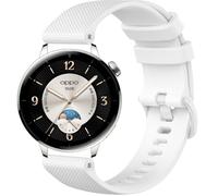 GIOPUEY Cinturini Compatibile con Oppo Watch X2 Mini, Morbido silicone Cinturino [Resistente All'usura] [Traspirante] - White