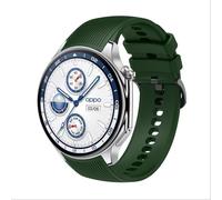 GIOPUEY Cinturini Compatibile con Oppo Watch X2, Morbido Silicone Cinturino [Resistente all'Usura] [Traspirante] - Army Green