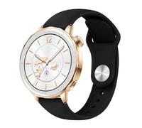 GIOPUEY Cinturini Compatibile con Oppo Watch X3 Mini/X2 Mini, Morbido silicone Cinturino [Resistente All'usura] [Traspirante] - Black