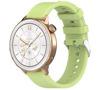 GIOPUEY Cinturini Compatibile con Oppo Watch X3 Mini/X2 Mini, Morbido silicone Cinturino [Resistente All'usura] [Traspirante] - lime colored