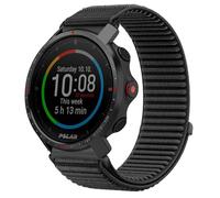 GIOPUEY Cinturini Compatibile con Polar Grit X, Nylon Traspirante Sport Loop Cinturino in Morbido Nylon Intrecciato Strap Band - Black