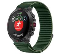 GIOPUEY Cinturini Compatibile con Polar Grit X2 PRO, Nylon Traspirante Sport Loop Cinturino in Morbido Nylon Intrecciato Strap Band - Darkgreen