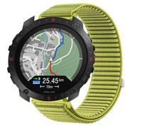 GIOPUEY Cinturini Compatibile con Polar Grit X2 PRO Titan, Nylon Traspirante Sport Loop Cinturino in Morbido Nylon Intrecciato Strap Band - Green