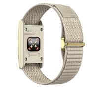 GIOPUEY Cinturini Compatibile con Polar Loop, Cinturino in Morbido Nylon Intrecciato [Unisex] [Traspirante] - Beige