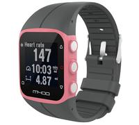 GIOPUEY Cinturini Compatibile con Polar M400/M430, Morbido Silicone Cinturino [Resistente all'Usura] [Traspirante] - Grey