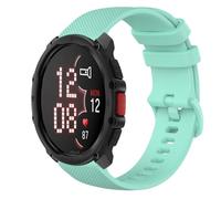 GIOPUEY Cinturini Compatibile con Polar Street X, Morbido Silicone Cinturino [Resistente all'Usura] [Traspirante] - Green