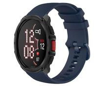 GIOPUEY Cinturini Compatibile con Polar Street X, Morbido Silicone Cinturino [Resistente all'Usura] [Traspirante] - Dark Blue