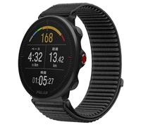 GIOPUEY Cinturini Compatibile con Polar Vantage M, Nylon Traspirante Sport Loop Cinturino in Morbido Nylon Intrecciato Strap Band - Black