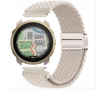 GIOPUEY Cinturini Compatibile con Polar Vantage M3, Cinturino in Morbido Nylon Intrecciato [Unisex] [Traspirante] - Beige