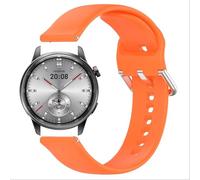 GIOPUEY Cinturini Compatibile con Realme Watch S2, Morbido Silicone Cinturino [Resistente all'Usura] [Traspirante] - Orange