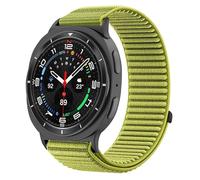 GIOPUEY Cinturini Compatibile con Samsung Galaxy Watch 8/8 Claasic, Cinturino in morbido nylon intrecciato [unisex] [Traspirante] - green