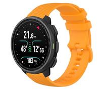 GIOPUEY Cinturini Compatibile con SUUNTO Nautic S, Morbido Silicone Cinturino [Resistente all'Usura] [Traspirante] - Yellow