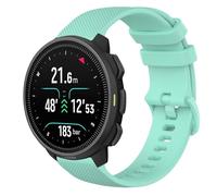 GIOPUEY Cinturini Compatibile con SUUNTO Nautic S, Morbido Silicone Cinturino [Resistente all'Usura] [Traspirante] - Green