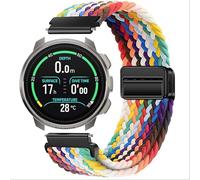 GIOPUEY Cinturini Compatibile con SUUNTO Ocean, Cinturino in Morbido Nylon Intrecciato [Unisex] [Traspirante] - Colourful-B