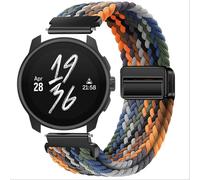 GIOPUEY Cinturini Compatibile con SUUNTO Race S 45mm, Cinturino in Morbido Nylon Intrecciato [Unisex] [Traspirante] - Colourful