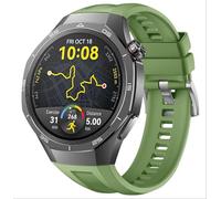 GIOPUEY Cinturini Compatibile con Watch GT 5 PRO 46mm, Morbido Silicone Cinturino [Resistente all'Usura] [Traspirante] - Matcha Green
