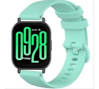 GIOPUEY Cinturini Compatibile con Xiaomi Redmi Watch 5 Active/5 Lite, Morbido Silicone Cinturino [Resistente all'Usura] [Traspirante] - Green