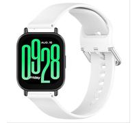 GIOPUEY Cinturini Compatibile con Xiaomi Redmi Watch 5 Active/5 Lite, Morbido Silicone Cinturino [Resistente all'Usura] [Traspirante] - White