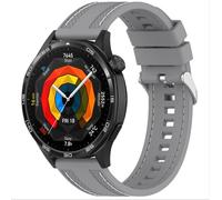 GIOPUEY Cinturini Compatibile con Xiaomi Watch S4, Morbido Silicone Cinturino [Resistente all'Usura] [Traspirante] - Grey