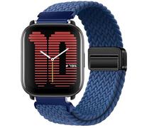 GIOPUEY Cinturini Magnetica Compatibile con Amazfit Active, Cinturino in morbido nylon intrecciato [unisex] [Traspirante] - Blue