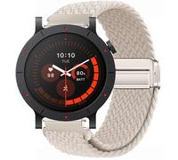 GIOPUEY Cinturini Magnetica Compatibile con CMF Watch Pro 3, Cinturino in morbido nylon intrecciato [unisex] [Traspirante] - Beige