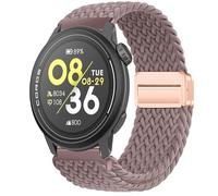 GIOPUEY Cinturini Magnetica Compatibile con COROS Pace 4, Cinturino in Morbido Nylon Intrecciato [Unisex] [Traspirante] - Purple