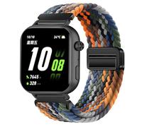 GIOPUEY Cinturini Magnetica Compatibile con Honor Choice Watch 2i, Cinturino in Morbido Nylon Intrecciato [Unisex] [Traspirante] - Colourful