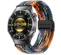 GIOPUEY Cinturini Magnetica Compatibile con Huawei Watch GT 6 PRO 46mm, Cinturino in Morbido Nylon Intrecciato [Unisex] [Traspirante] - Colourful