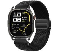 GIOPUEY Cinturini Magnetica Compatibile con KOSPET Magic P10, Cinturino in Morbido Nylon Intrecciato [Unisex] [Traspirante] - Black