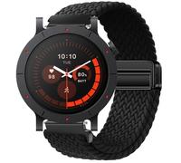 GIOPUEY Cinturini Magnetica Compatibile con Nothing CMF Watch 3 Pro, Cinturino in morbido nylon intrecciato [unisex] [Traspirante] - Black
