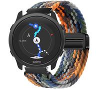 GIOPUEY Cinturini Magnetica Compatibile con SUUNTO 5 Peak, Cinturino in Morbido Nylon Intrecciato [Unisex] [Traspirante] - Colourful