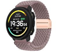 GIOPUEY Cinturini Magnetica Compatibile con SUUNTO Vertical 2, Cinturino in morbido nylon intrecciato [unisex] [Traspirante] - Purple